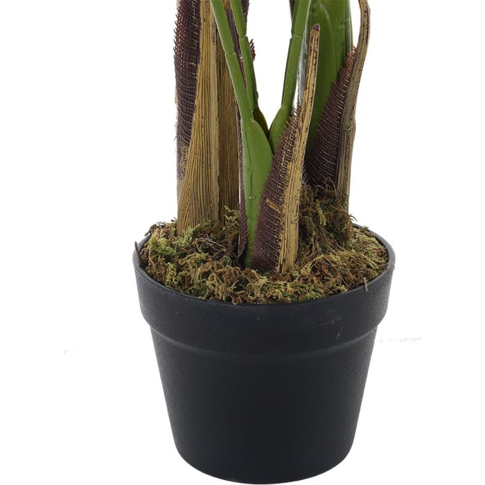 Artificial palm plants with pots