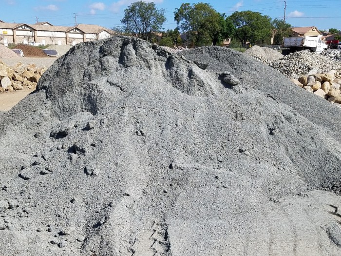 Blue rocks landscaping