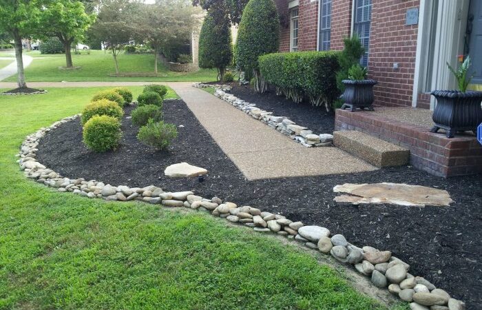 Ideas landscaping rocks stones using rock stone river fabulous beautiful garden type title