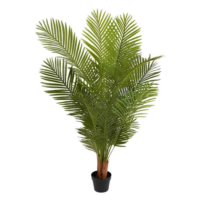 Artificial palm plants with pots