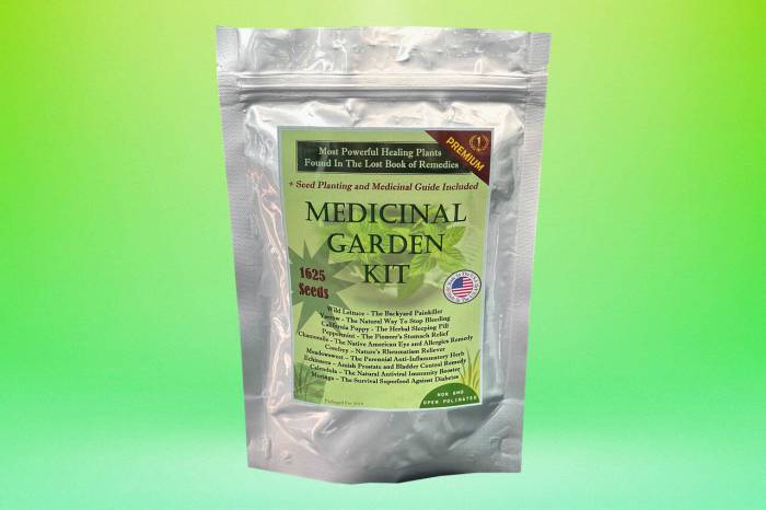 Medicinal seed kit