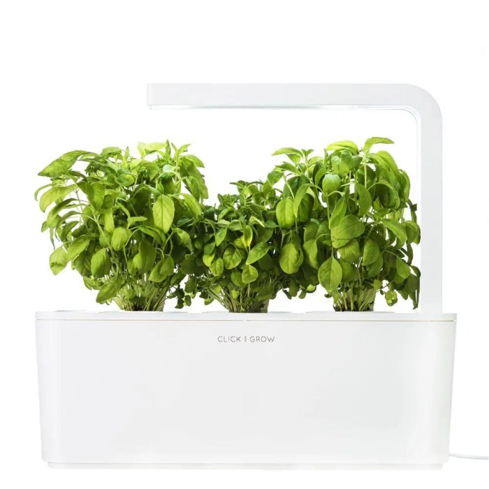 Click & grow indoor herb garden