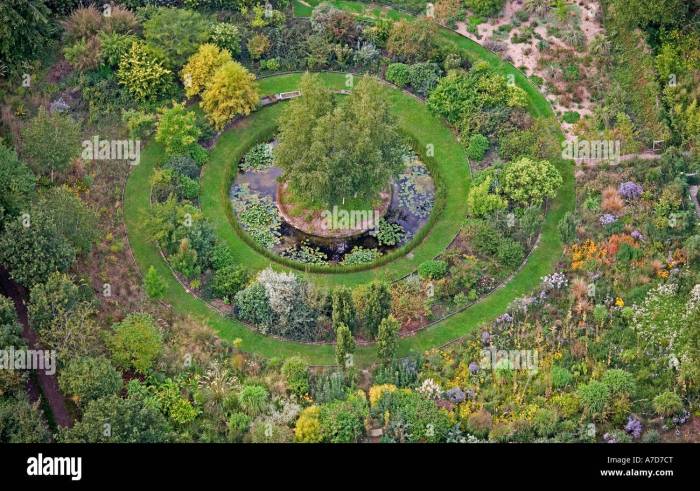 Spiral garden designs