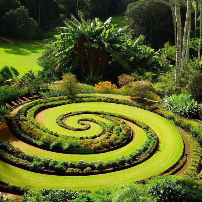 Spiral garden