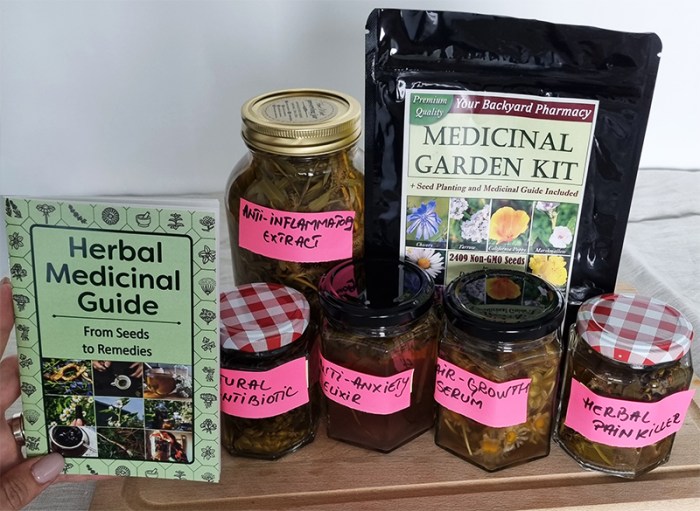 Medicinal garden kit