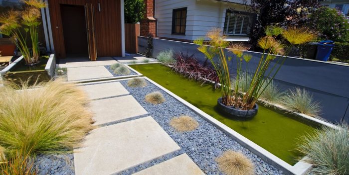 Modern tropical landscape design